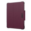 Etui z klapką na tablet Urban Armor Gear UAG - Odporne - Poliuretan (PU) - Bordowe - do Apple 13-calowy iPad Pro M4 Wi-Fi, M4 Wi