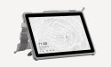 UAG Plasma - obudowa ochronna z podstawką i paskiem na ramię i dłoń do Microsoft Surface Go 1/2/3/4 G (wersja OEM) (white/gray)