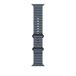 Apple 49mm Anchor Blue Ocean Band - Black Titanium Finish