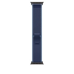 Pasek Apple 49mm Blue/Bright Blue Trail Loop M/L Black Titanium Finish
