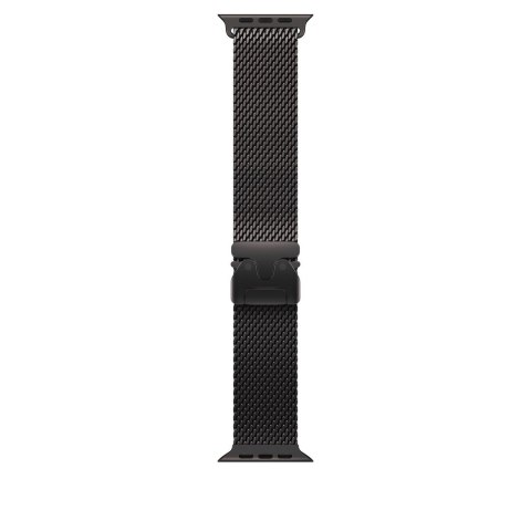 Pasek Apple Watch Milanese Armband für Watch Ultra 49mm Titan Schwarz (M) Pasek Apple Watch Milanese Armband für Watch Ultra 49mm Titan Schwarz (M)