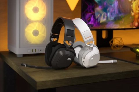 Corsair CA-9011296-EU słuchawki/zestaw słuchawkowy Bezprzewodowy Opaska na głowę Gaming Bluetooth Biały Corsair CA-9011296-EU słuchawki/zestaw słuchawkowy Bezprzewodowy Opaska na głowę Gaming Bluetooth Biały