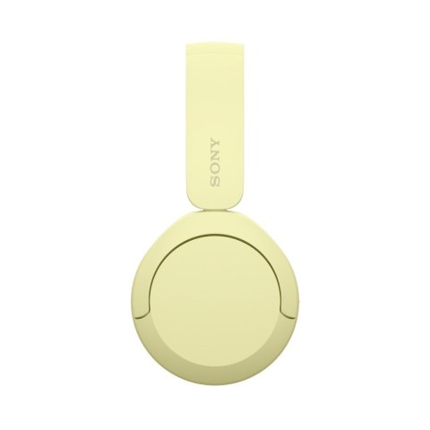 Słuchawki bezprzewodowe Sony WH-CH520 koloru żółtego Słuchawki bezprzewodowe Sony WH-CH520 koloru żółtego