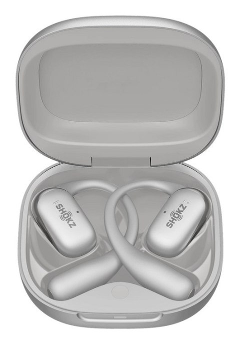 Słuchawki bezprzewodowe douszne Shokz OpenFit+ Szare Słuchawki bezprzewodowe douszne Shokz OpenFit+ Szare