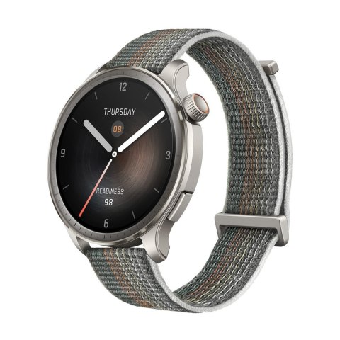 Amazfit Balance 3,81 cm (1.5") AMOLED 46 mm Cyfrowy 480 x 480 px Ekran dotykowy Szary Wi-Fi GPS Amazfit Balance 3,81 cm (1.5") AMOLED 46 mm Cyfrowy 480 x 480 px Ekran dotykowy Szary Wi-Fi GPS