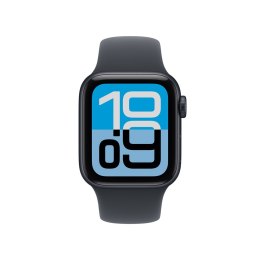 Apple Watch SE 3 GPS 40 mm z aluminiową kopertą w kolorze Midnight i sportową bransoletką Midnight - rozmiar S/M