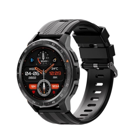 Fossibot W101 Smartwatch - zegarek smart Czarny Fossibot W101 Smartwatch - zegarek smart Czarny