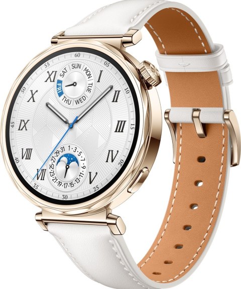Huawei WATCH GT 5 41mm | Inteligentny zegarek | GPS (satelitarny) | Dioda AMOLED | 1,32 cala | Biały Huawei WATCH GT 5 41mm | Inteligentny zegarek | GPS (satelitarny) | Dioda AMOLED | 1,32 cala | Biały