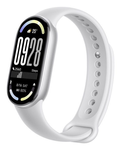 Opaska sportowa Smartwatch Xiaomi SmartBand 10 Srebrny AMOLED BT Opaska sportowa Smartwatch Xiaomi SmartBand 10 Srebrny AMOLED BT