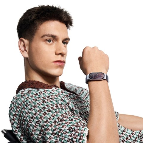 Opaska sportowa Smartwatch Xiaomi SmartBand 10 Srebrny AMOLED BT Opaska sportowa Smartwatch Xiaomi SmartBand 10 Srebrny AMOLED BT
