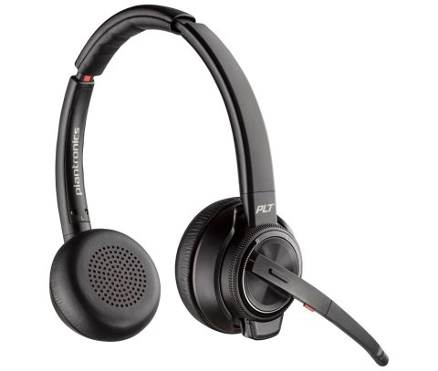 POLY Zestaw słuchawkowy Savi 8220 UC DECT 1880-1900 MHz USB-A POLY Zestaw słuchawkowy Savi 8220 UC DECT 1880-1900 MHz USB-A