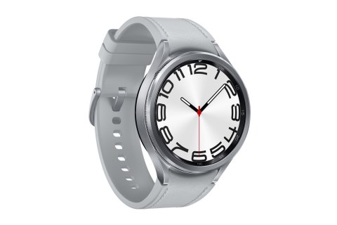 Smartwatch Samsung Galaxy Watch 6 (R960) Classic 47mm Srebrny Smartwatch Samsung Galaxy Watch 6 (R960) Classic 47mm Srebrny