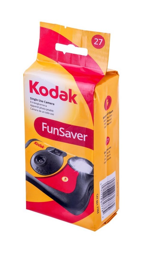 Kodak Aparat Jednorazowy Fun Saver, Aparat Cyfrowy, ISO 400, 27 zdjęć + FLASH z filmem kolorowym i lampą błyskową. Kodak Aparat Jednorazowy Fun Saver, Aparat Cyfrowy, ISO 400, 27 zdjęć + FLASH z filmem kolorowym i lampą błyskową.