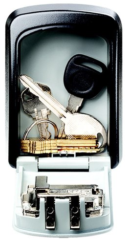 MASTER LOCK 5401EURD szafka na klucze Metal Czarny, Szary