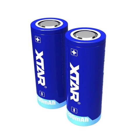 XTAR AKUMULATOR 26650 3,6V 5200MAH LI-ION Z ZABEZPIECZENIEM 26650-5200 XTAR AKUMULATOR 26650 3,6V 5200MAH LI-ION Z ZABEZPIECZENIEM 26650-5200