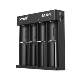 XTAR ŁADOWARKA DO AKUMULATORÓW LI-ION, NIMH UNIWERSALNA MX4