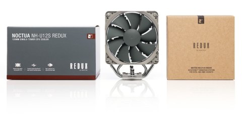 Noctua NH-U12S redux Procesor Chlodnica/wentylator 12 cm Szary, Stal nierdzewna Noctua NH-U12S redux Procesor Chlodnica/wentylator 12 cm Szary, Stal nierdzewna