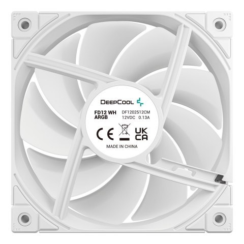 Wentylator Deepcool R-FD12-BKAPN3-G ARGB-3 IN 1 Performance 120mm Fan White 3-Pack Wentylator Deepcool R-FD12-BKAPN3-G ARGB-3 IN 1 Performance 120mm Fan White 3-Pack