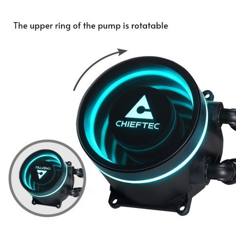 Chłodzenie wodne Chieftec Iceberg 360 RGB Chłodzenie wodne Chieftec Iceberg 360 RGB