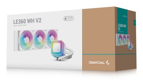 Chłodzenie wodne DeepCool LE360 WH V2 Chłodzenie wodne DeepCool LE360 WH V2