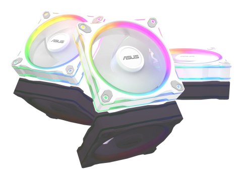 Wentylator ASUS PRIME MR120 FAN ARGB REVERSE WHITE Wentylator ASUS PRIME MR120 FAN ARGB REVERSE WHITE