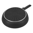 Demeyere Alu Comfort 3 Koekenpan Duraslide 40851-133-0 Patelnia okrągła 28 cm Czarna