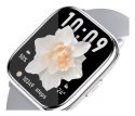 MyPhone Zegarek Pastelowy | Inteligentny zegarek | Dioda AMOLED | 1,75" | Wodoodporny | Srebrnoszary