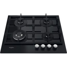 Whirlpool AKTL 629/NB1 płyta kuchenna Czarny Wbudowany 59 cm Gaz 4 stref(y)