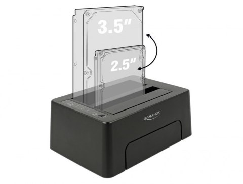 Delock USB Type-C 3.1 Stacja dokująca na 2 x SATA HDD / SSD Delock USB Type-C 3.1 Stacja dokująca na 2 x SATA HDD / SSD