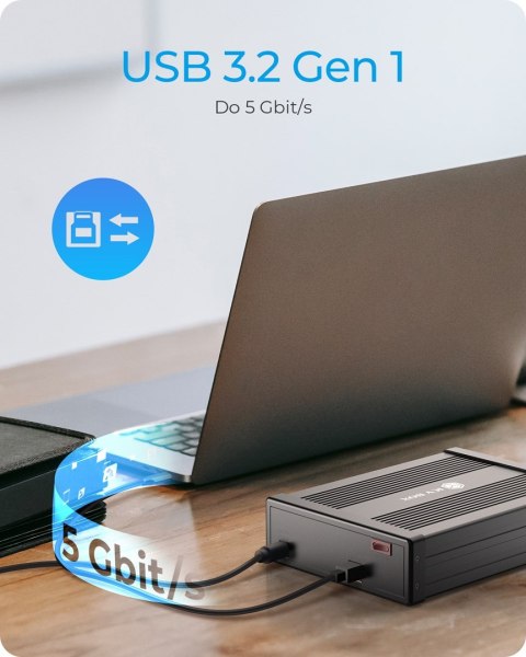 Obudowa ICY BOX IB-525-U3 5.25" SATA III USB Type-C Obudowa ICY BOX IB-525-U3 5.25" SATA III USB Type-C