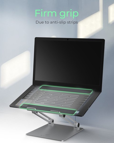 Podstawka pod laptopa ICY BOX IB-NH300 Srebrny Aluminium Silikon 43.2 cm (17") 3 kg 15 cm Podstawka pod laptopa ICY BOX IB-NH300 Srebrny Aluminium Silikon 43.2 cm (17") 3 kg 15 cm