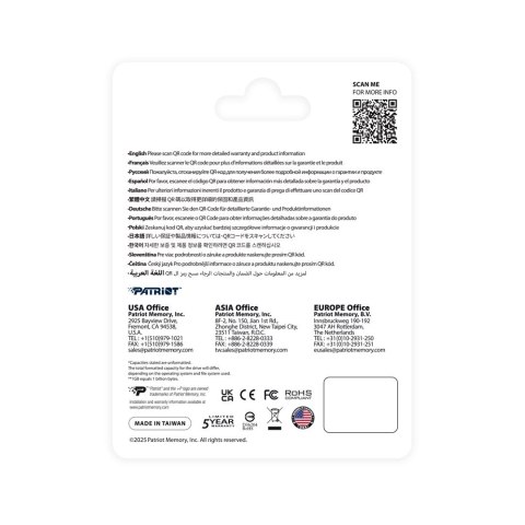 SSD Patriot Viper P410 M.2 PCI-Ex4 NVMe 1.4 2TB SSD Patriot Viper P410 M.2 PCI-Ex4 NVMe 1.4 2TB