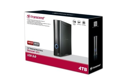Zewnętrzny dysk twardy TRANSCEND StoreJet 4TB USB 3.1 TS4TSJ35T3 Zewnętrzny dysk twardy TRANSCEND StoreJet 4TB USB 3.1 TS4TSJ35T3