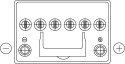Akumulator EXIDE 12V 60Ah/520A START&STOP EFB (P+ biegun standardowy) 230x173x222 B00 - brak stopki mocującej