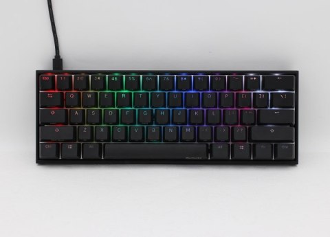 Ducky Mecha Mini klawiatura czarna z myszką Gaming USB angielska Ducky Mecha Mini klawiatura czarna z myszką Gaming USB angielska