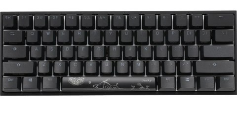 Ducky Mecha Mini klawiatura czarna z myszką Gaming USB angielska Ducky Mecha Mini klawiatura czarna z myszką Gaming USB angielska