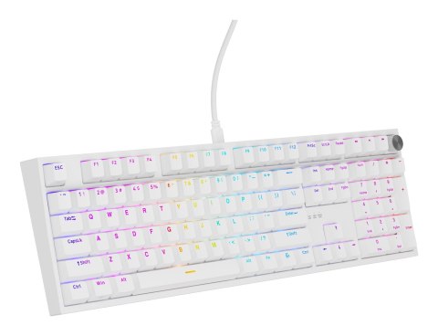 Klawiatura GENESIS THOR 404 uniwersalne USB QWERTY Angielski Biały Klawiatura GENESIS THOR 404 uniwersalne USB QWERTY Angielski Biały