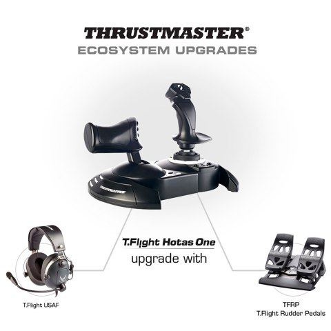 Joystick THRUSTMASTER T-FLIGHT Hotas One 4460168 (PC, Xbox One; kolor czarny) Joystick THRUSTMASTER T-FLIGHT Hotas One 4460168 (PC, Xbox One; kolor czarny)