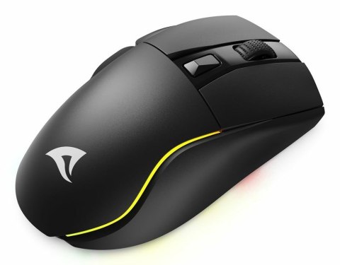 Mysz optyczna RGB Skiller SGM50W czarna + stacja Mysz optyczna RGB Skiller SGM50W czarna + stacja