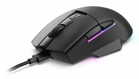 Mysz optyczna RGB Skiller SGM50W czarna + stacja Mysz optyczna RGB Skiller SGM50W czarna + stacja