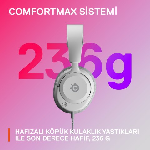 Słuchawki SteelSeries Arctis Nova 1P, Szare Słuchawki SteelSeries Arctis Nova 1P, Szare