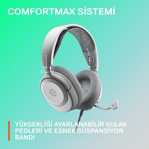 Słuchawki SteelSeries Arctis Nova 1P, Szare Słuchawki SteelSeries Arctis Nova 1P, Szare