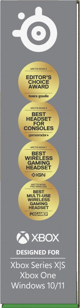 Słuchawki Steelseries Arctis Nova 3X Wireless for Xbox, czarne Słuchawki Steelseries Arctis Nova 3X Wireless for Xbox, czarne