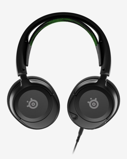 Steelseries ARCTIS NOVA 1X Zestaw słuchawkowy Przewodowa Opaska na głowę Gaming Czarny, Zielony Steelseries ARCTIS NOVA 1X Zestaw słuchawkowy Przewodowa Opaska na głowę Gaming Czarny, Zielony