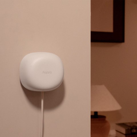 Aqara Presence Sensor FP1E | Czujnik obecności | Zigbee 3.0, Matter, zasięg 6m, 120 stopni Aqara Presence Sensor FP1E | Czujnik obecności | Zigbee 3.0, Matter, zasięg 6m, 120 stopni