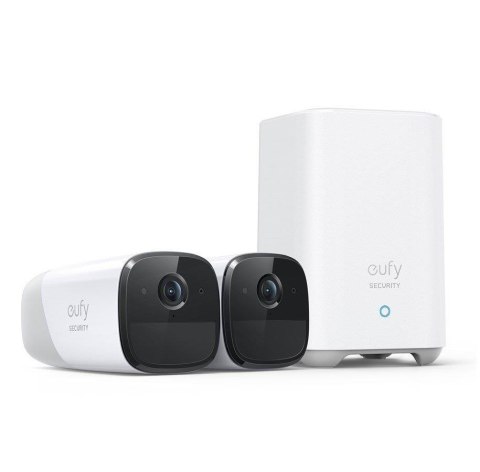 Eufy eufyCam 2 Pro Pocisk Kamera bezpieczeństwa IP Wewnętrz i na wolnym powietrzu 2048 x 1080 px Ściana Eufy eufyCam 2 Pro Pocisk Kamera bezpieczeństwa IP Wewnętrz i na wolnym powietrzu 2048 x 1080 px Ściana