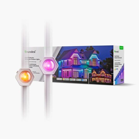 Zewnętrzna taśma LED 15m Nanoleaf Starter Kit Zewnętrzna taśma LED 15m Nanoleaf Starter Kit
