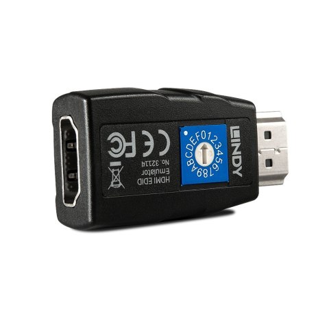 Lindy 32114 zmieniacz płci / kabli HDMI Type A Czarny Lindy 32114 zmieniacz płci / kabli HDMI Type A Czarny