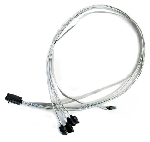 Microsemi ADAPTEC I-HDMSAS-4SATA-SB.8M 0,8 m 6 Gbit/s Szary Microsemi ADAPTEC I-HDMSAS-4SATA-SB.8M 0,8 m 6 Gbit/s Szary