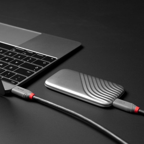 Lindy 36957 kabel USB USB4 Gen 3x2 1,5 m USB C Czarny Lindy 36957 kabel USB USB4 Gen 3x2 1,5 m USB C Czarny